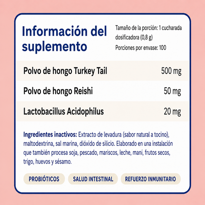 Suplemento para Perros®  |  Refuerzo Inmunológico Natural